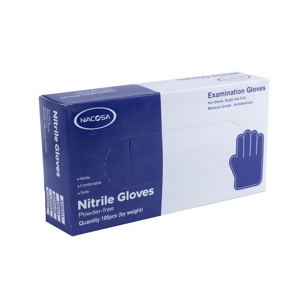 Oasis Disposable Gloves, Nitrile, S, 100 PK SMNS102/NG-2003/ - main